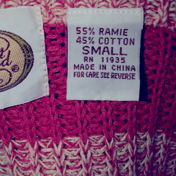 Vintage Picket & Post Knit 3/4 Sleeve Sweater - Picture 8 of 9